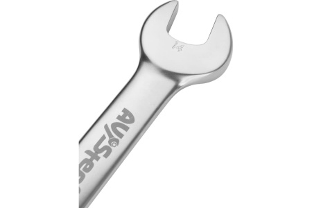 Комбинированный трещоточный укороченный ключ AV Steel 14мм шт AV-315314