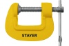 Чугунная струбцина STAYER SG-25 тип G, 25 мм 3215-025 Чугунная струбцина STAYER SG-25 тип G, 25 мм 3215-025
