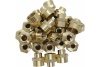 Муфта латунная переходная пневмо 1/2" ВР х 1/4" ВР, 100 шт HG 1640455