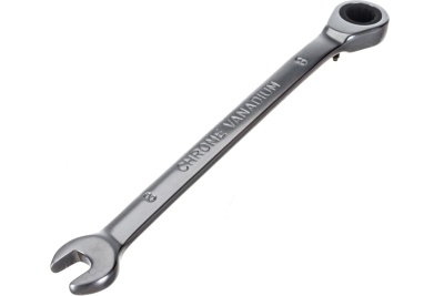 Комбинированный трещоточный ключ с реверсом AV Steel 8мм шт AV-315108