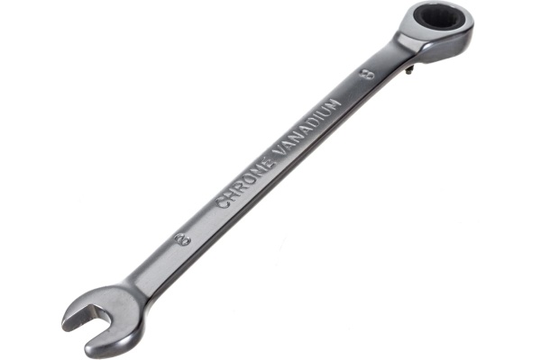 Комбинированный трещоточный ключ с реверсом AV Steel 8мм шт AV-315108