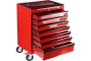 Инструментальная тележка KORUDA 7 секций, красная на колесах NEW KR-007-Red
