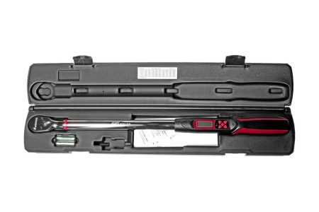 Динамометрический ключ JTC-4607, с цифровой индикацией, 1/2", 68-340Нм, 650мм