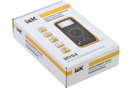 Цифровой мультиметр IEK Professional MY64 3327629 TMD-5S-064