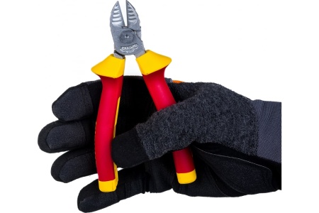 Бокорезы L=145 мм с изолированными рукоятками VDE до 1000В Klauke klkKL040145IS