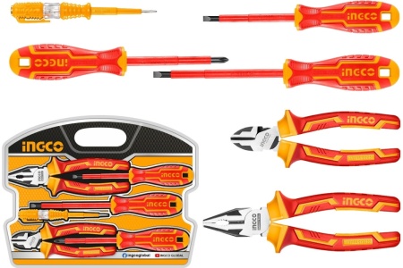 Набор диэлектрического инструмента INGCO INDUSTRIAL 6 шт. HKIST3061