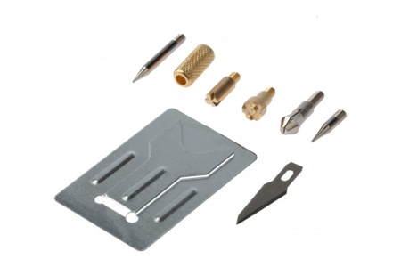 Паяльник ЭРА PL-B+6N-30W c функцией выжигания + 6 насадок 230В 30 Вт, набор Б0046957