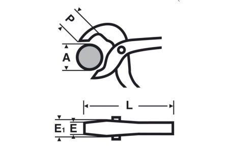 Трубные клещи 100 мм VIRAX 11240