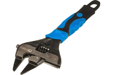 Разводной ключ СОЮЗ  150мм, зев 39мм, СУПЕРТОНКИЕ ГУБКИ, обрезиненная рукоятка,  1045-30-150С Разводной ключ СОЮЗ  150мм, зев 39мм, СУПЕРТОНКИЕ ГУБКИ, обрезиненная рукоятка,  1045-30-150С