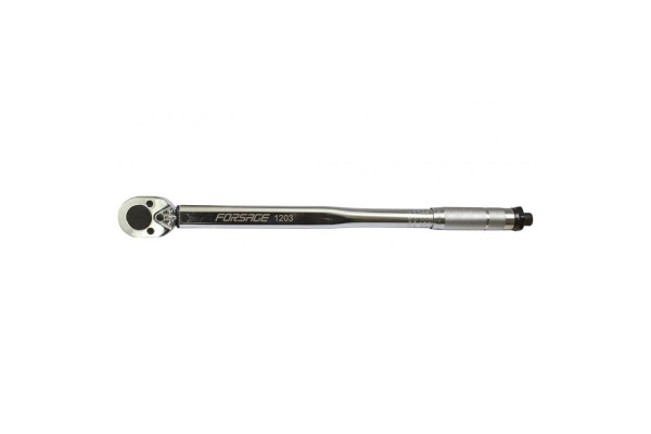 Динамометрический ключ Forsage "Profi" щелчкового типа, 28-210Нм 1/2'', 49594 F-1203