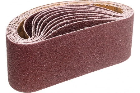 Лента шлифовальная (10 шт; 75х533 мм; P40) ПРАКТИКА 032-928