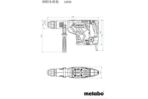 Перфоратор METABO KHEV 8-45 BL 600766500