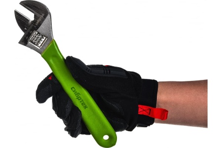 Разводной ключ СИБРТЕХ 250 мм, никелированный 15527