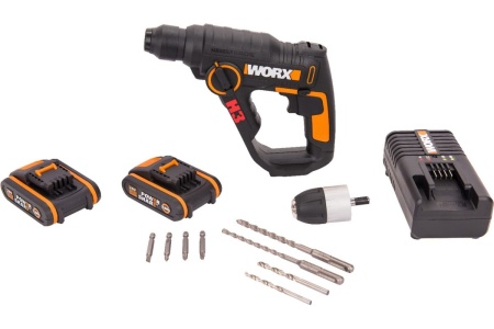 Аккумуляторный перфоратор WORX WX390.1