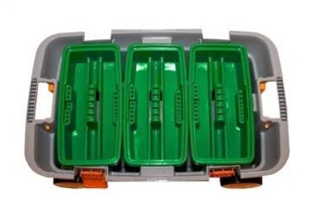 Ящик-тележка с 3 лотками и 3 боксами 820x510x400 мм Gigant С-1