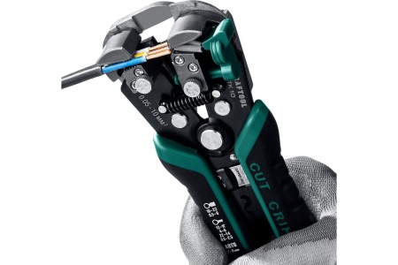 Стриппер KRAFTOOL TK-10 автоматический, многофункциональный, 0.05 - 10 мм2, 22639