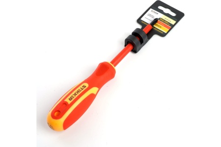 Диэлектрическая крестовая отвертка STEKKER Ph 2 х 100 мм, SDE-PH2-100, 39766