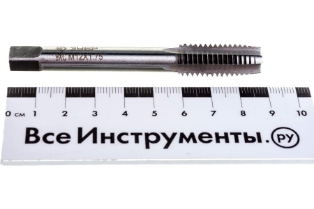 Метчик М12 x 1.75 ЗУБР Мастер 4-28002-12-1.75