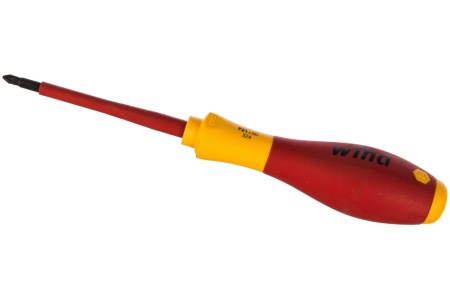 Отвертка SoftFinish electric 324SF PZ1x80 Wiha 00878