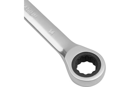 Комбинированный ключ с трещоткой 14мм AV Steel  AV-315014