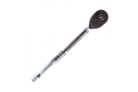 Трещотка с прямой металлической ручкой ЭВРИКА 3/8 72-зубцовая ER-73872