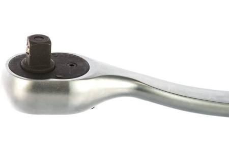 Реверсивная усиленная изогнутая трещотка с резиновой ручкой 3/8 ROCKFORCE RF-802322