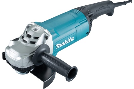 Угловая шлифовальная машина Makita 180 мм, 2700 Вт, 8500 об., расцепляющая муфта, 5.5 кг GA7082