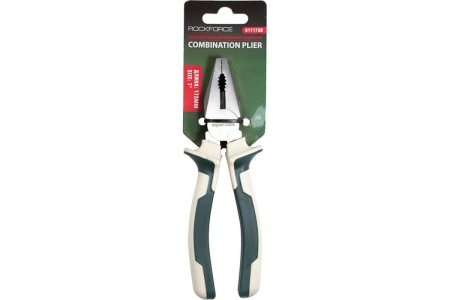 Комбинированные плоскогубцы ROCKFORCE Cr-V 7-175 мм, на держателе RF-611175B