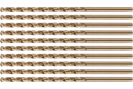 Сверло по металлу удлиненное с кобальтом 5% Profi 4.5x126 мм, 10 шт CUTOP 48-45-126