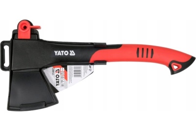 Плотницкий топор YATO 700 гр, 36 см, нейлоновая прорезиненная ручка YT-80071