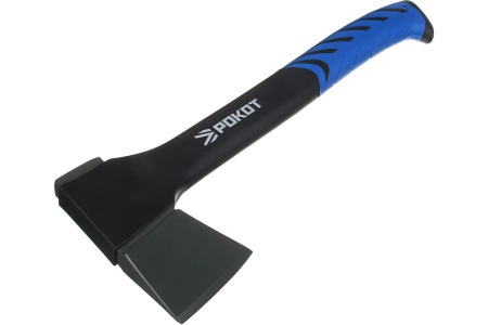 Топор-колун с клиновидным полотном РОКОТ 650 г, ручка стекловолокно 662-166