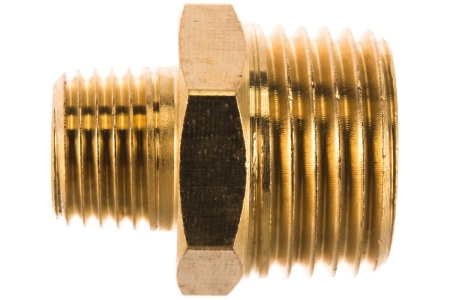 Соединитель резьбовой M1/2"xM1/4" ЭВРИКА ER-MM08/04