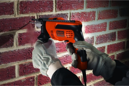 Ударная дрель Black+DECKER KR 604 CRES