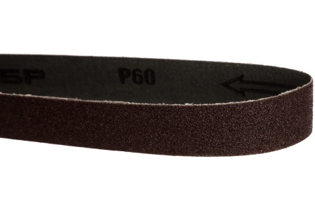 Лента шлифовальная универсальная бесконечная для ЗШС-330 (25х762 мм; Р60; 3 шт.) Зубр 35547-060