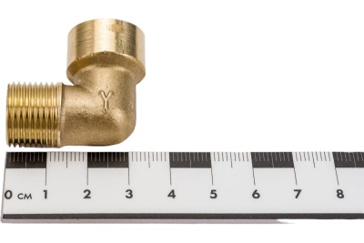 Уголок резьба наружная и внутренняя 3/8 латунь Pegas pneumatic 4310