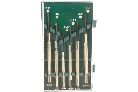 Набор часовых отверток FIT 56136