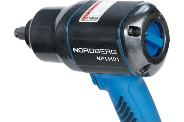 Ударный пневмогайковерт NORDBERG 1/2", 1300 Нм NP14101 Ударный пневмогайковерт NORDBERG 1/2", 1300 Нм NP14101