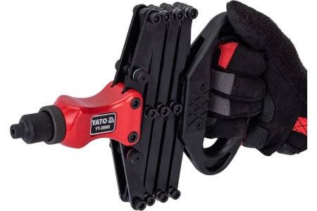 Заклепочник-гармошка 2,4-6,4мм YATO YT-36060