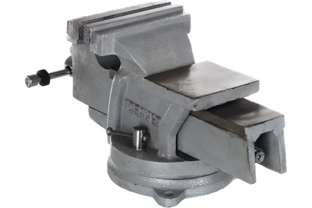 Стальные поворотные слесарные тиски КОБАЛЬТ 248-979