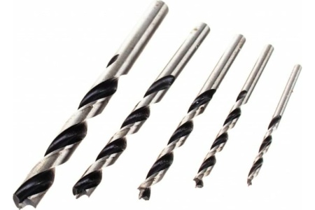 Набор сверл по металлу Сделай сам (5 шт; 2-6 мм) ПРАКТИКА 640-179