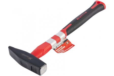 Молоток слесарный Matrix Optimal 100 г фибергласовая обрезиненная рукоятка квадратный боек 10365