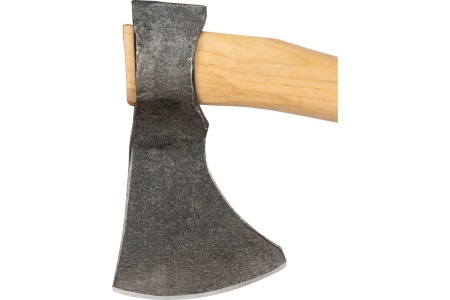 Таежный топор Труд-Вача Олень с деревянным клином, ручной сборки С405