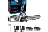 Цепная аккумуляторная пила DEKO dkchs 40 pro в кейсе, 2x20 в, 2x4.0 ач, 2 зарядных устройства 3638 063-4357
