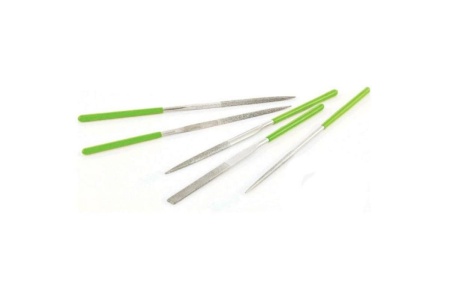 Набор алмазных надфилей СИБРТЕХ 140x50x3 мм, 5 шт. 158307