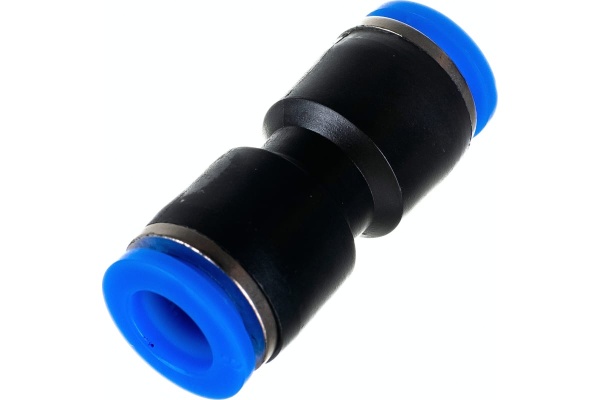 Фитинг цанговый прямой 8-8 мм Pegas pneumatic 5302