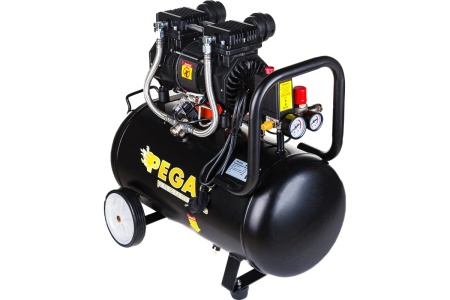 Малошумный безмасляный компрессор Pegas pneumatic PG-1400 проф. серия 6622