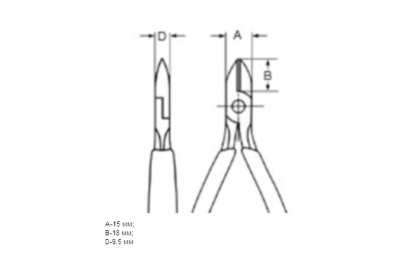 Бокорезы для электроники KNIPEX KN-7742130