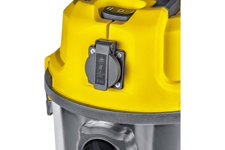 Строительный пылесос Kolner KVC 1900S 1900Вт, объем бака 35 л кн1900свц