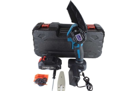 Ручная аккумуляторная цепная пила для садовых растений AktiTool cs20 101508