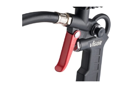 Пистолет для накачки шин Vigor с аналоговым манометром V6905